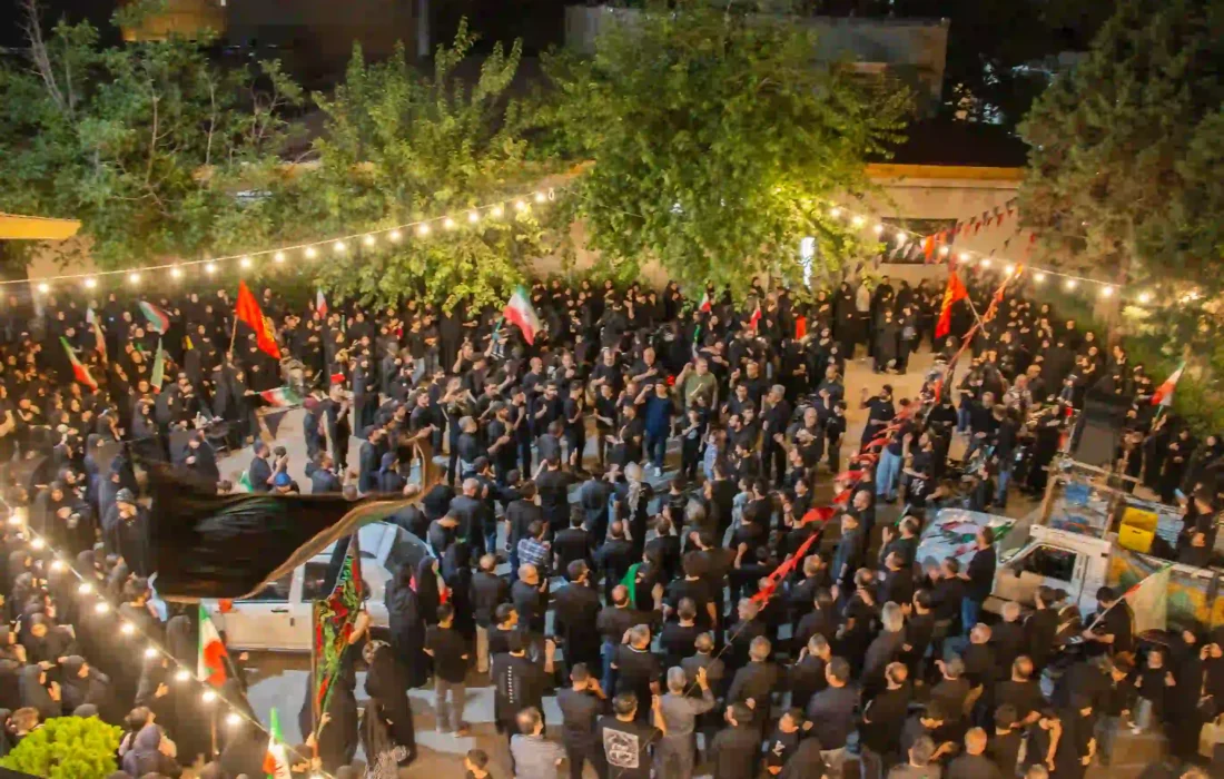 گزارش صوتی شب نهم محرم سال ۱۴۰۵