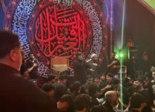 گزارش صوتی شب سوم محرم سال ۱۴۰۴