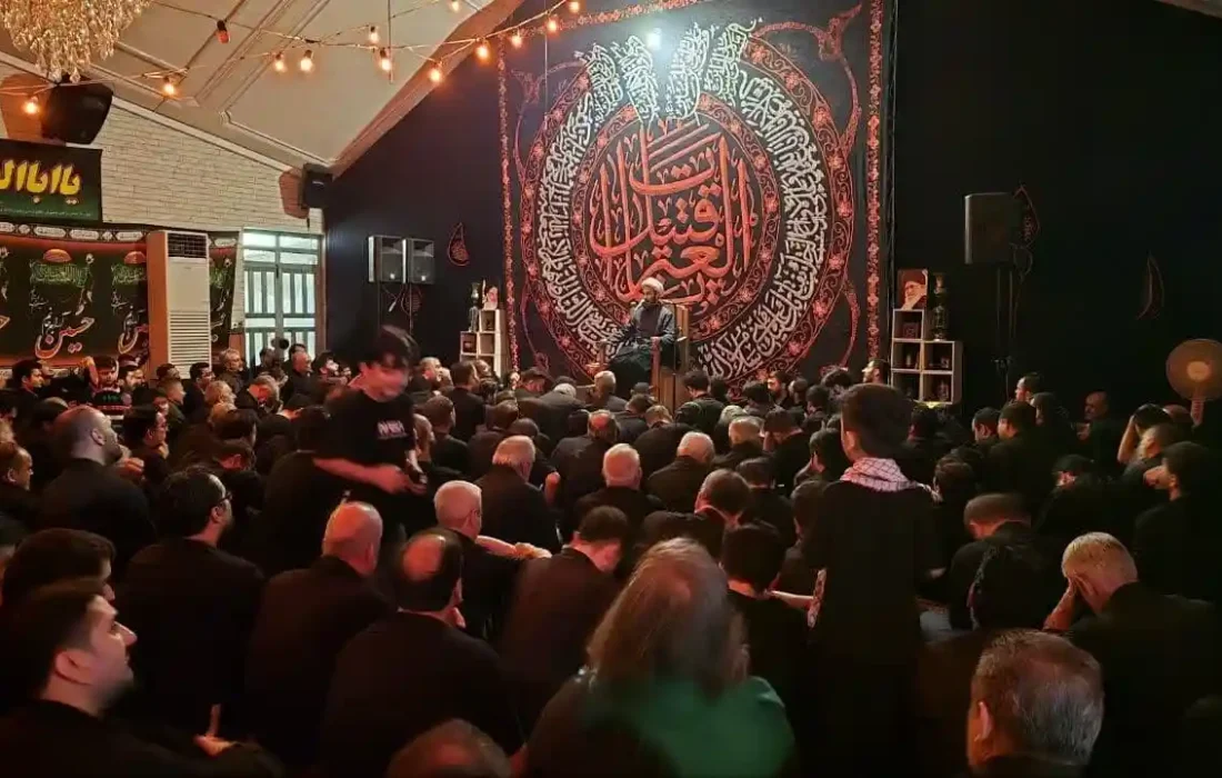 گزارش صوتی شب دهم محرم سال ۱۴۰۴